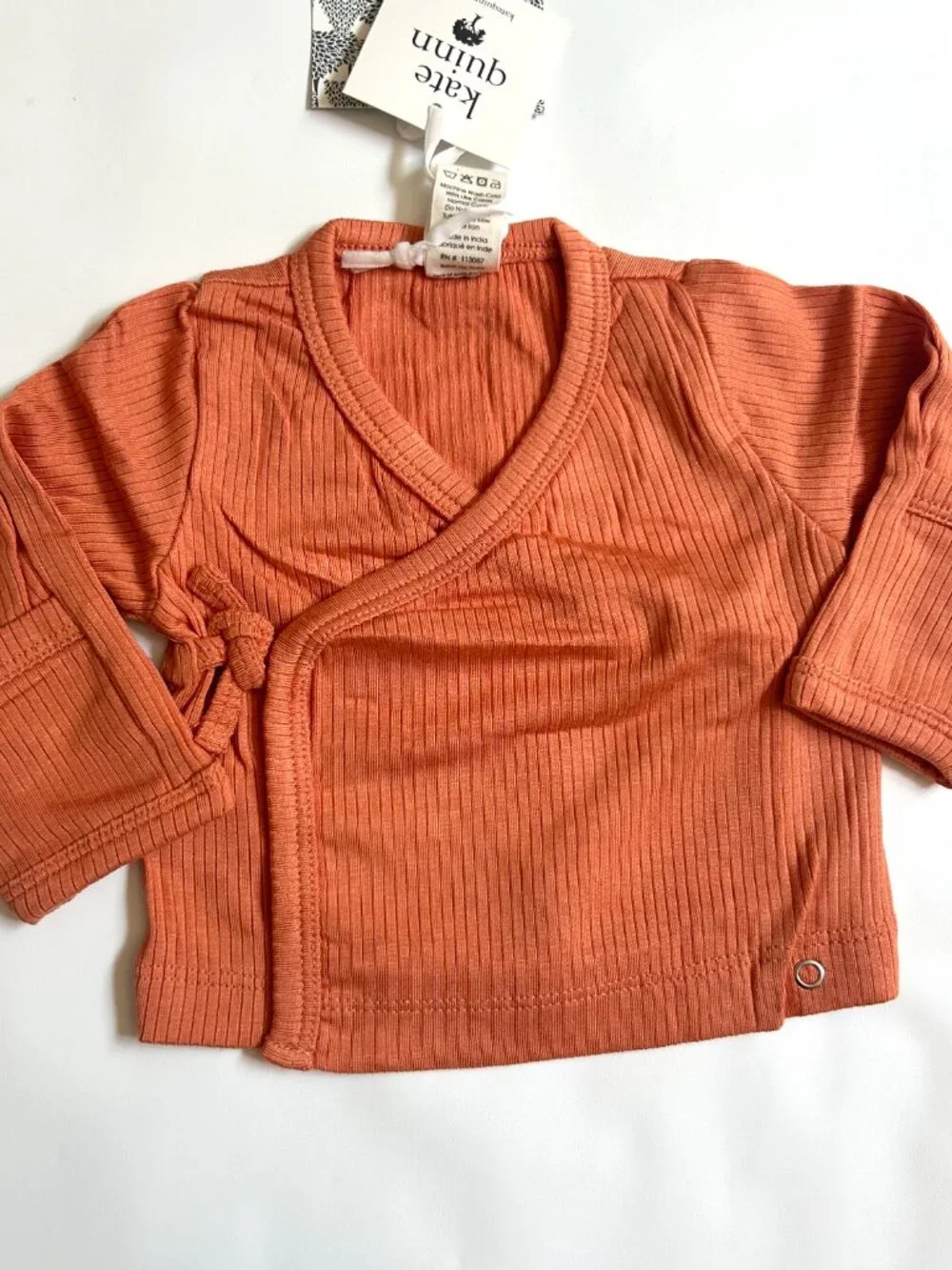 NWT Kate Quinn Newborn Layette Set NB Modal Outfit Organic Cotton Swaddle